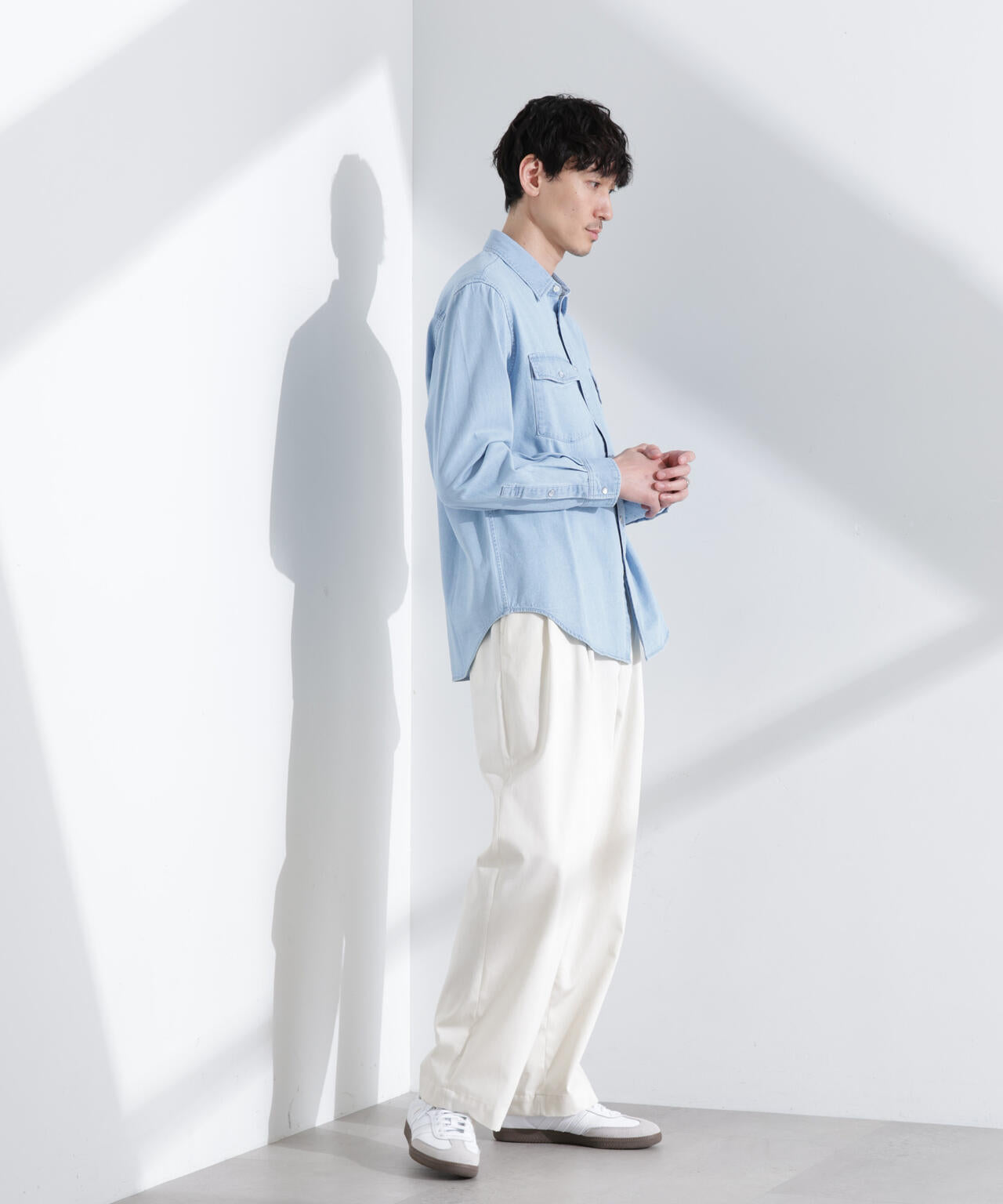 MC」”TIMELESS WARDROBE” デニムシャツ