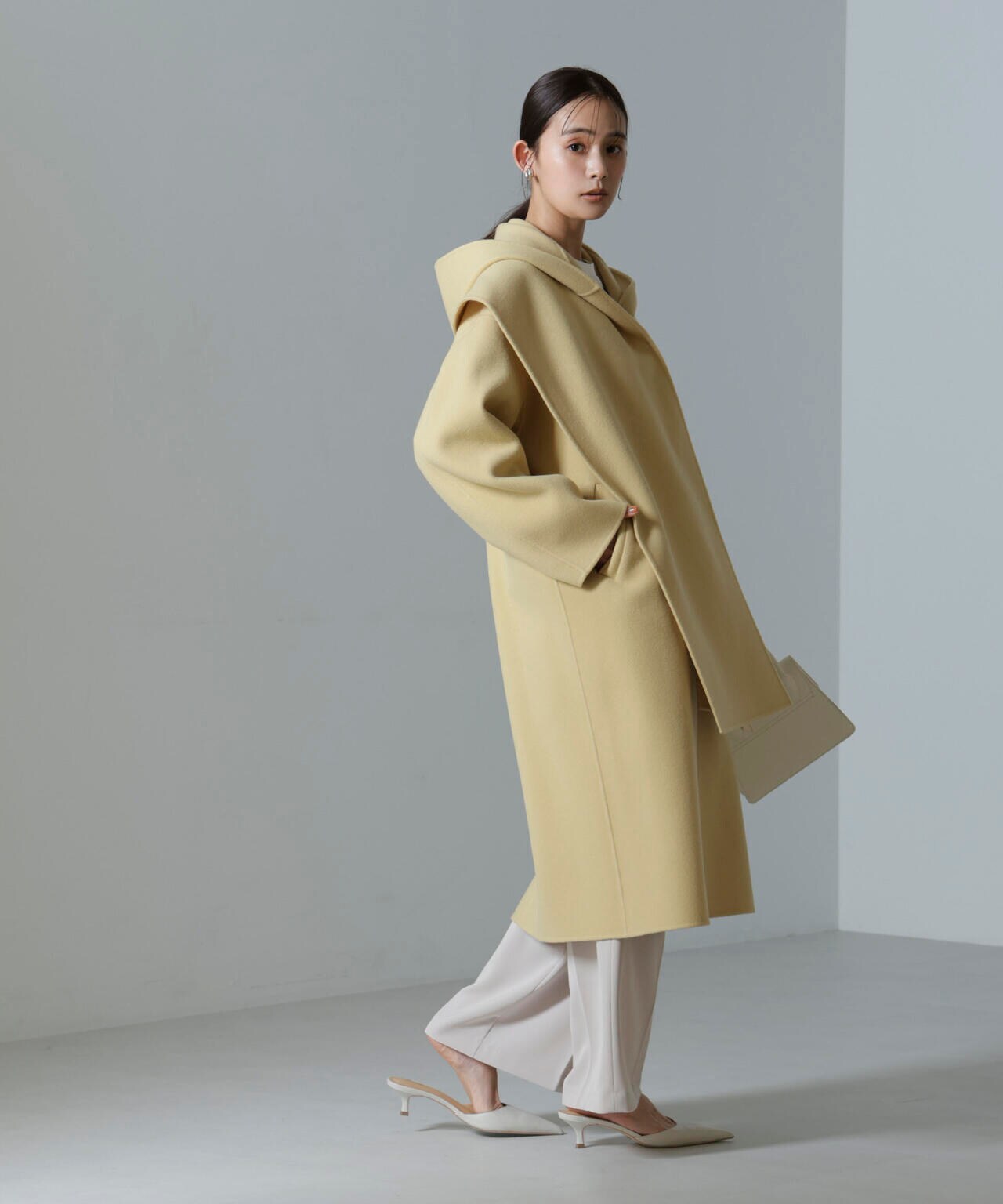 PURE LAMBS リバー ロングコート