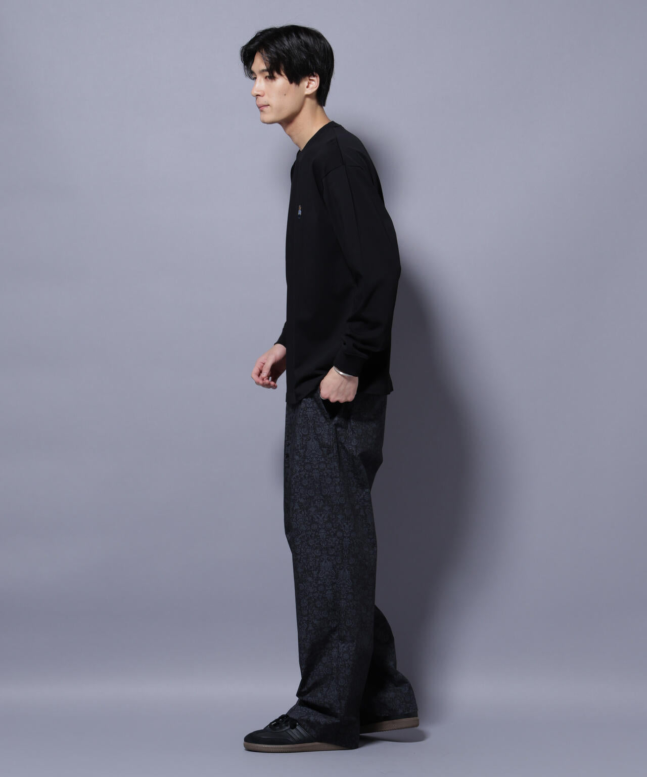 オリジナルパターンイージーパンツ