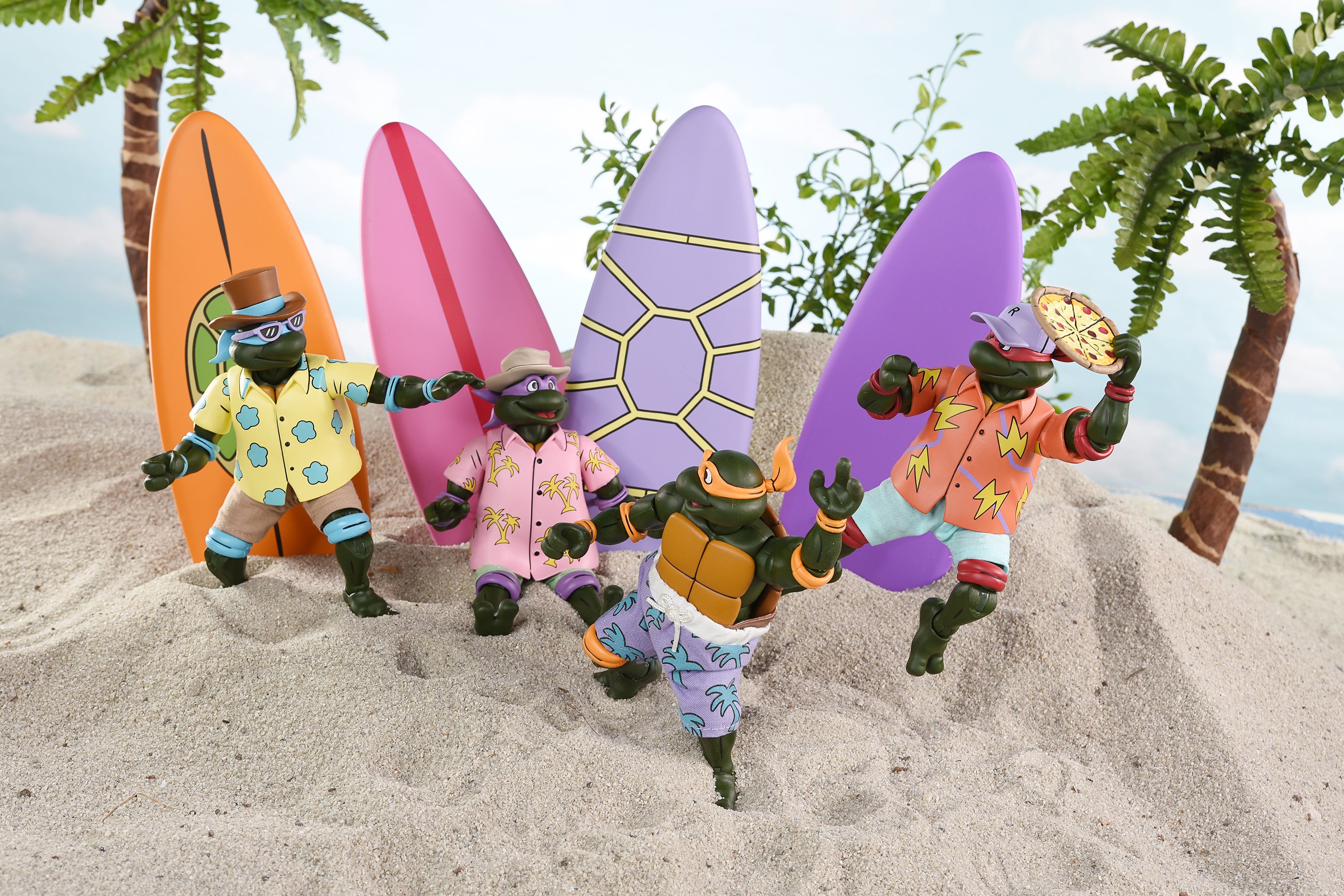 Teenage Mutant Ninja Turtles (Cartoon) - Bodacious Beach Bros