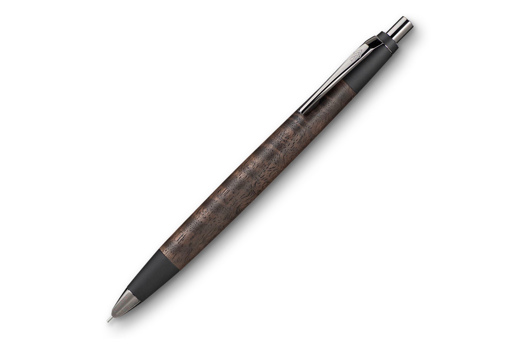 野原工芸 屋久杉 シャープペンシル シルバー金具 屋久杉のシャープ