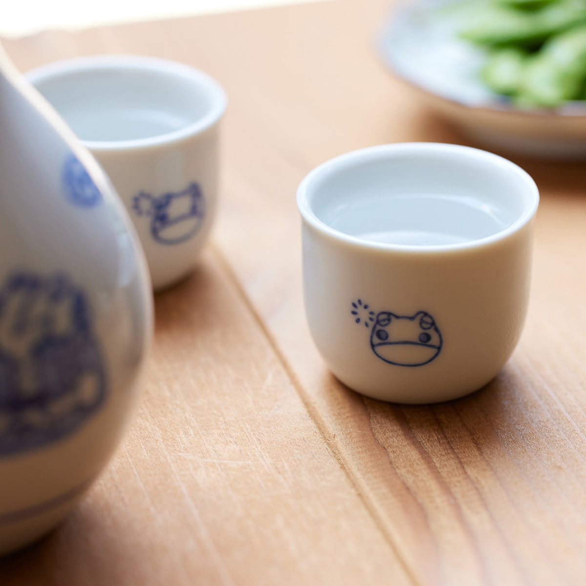 YU SUDA × Japan Craft】伝統と遊び心の九谷焼 ほろ酔いカエル 徳利