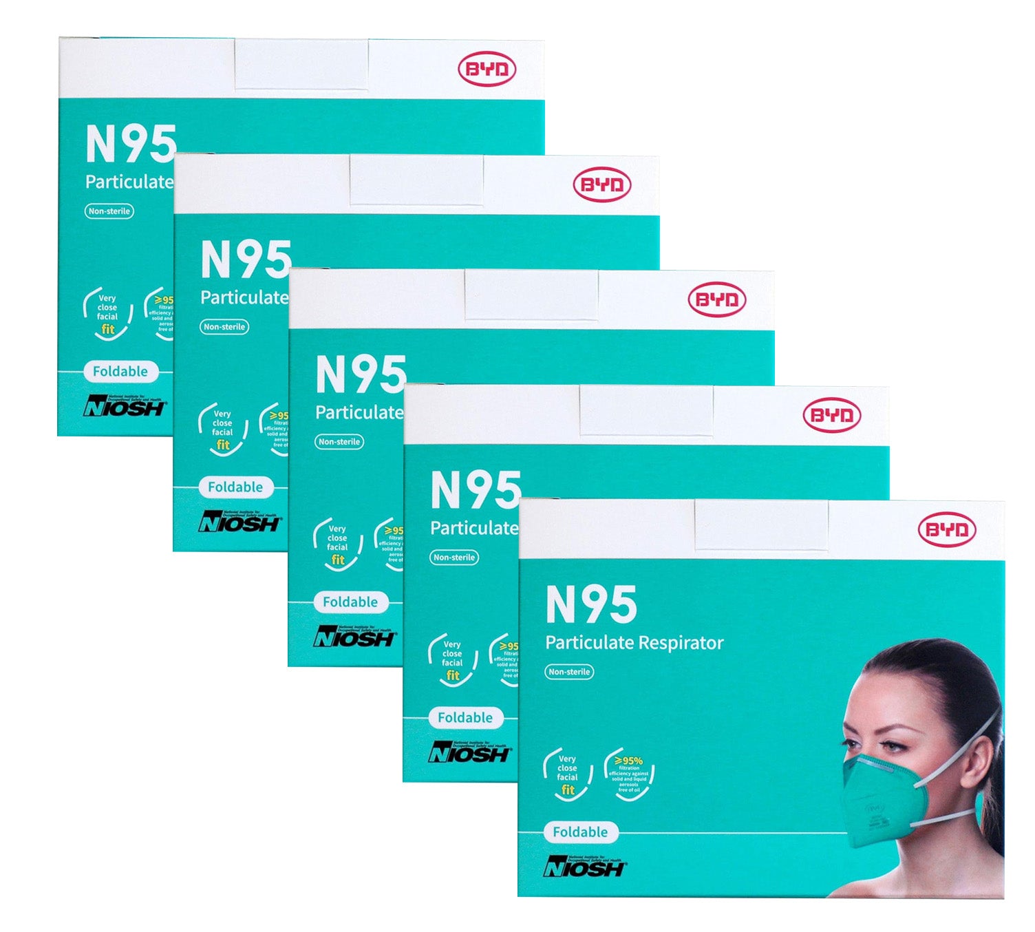 Buy Online BYD N95 Particulate Respirator - Pharmalynk