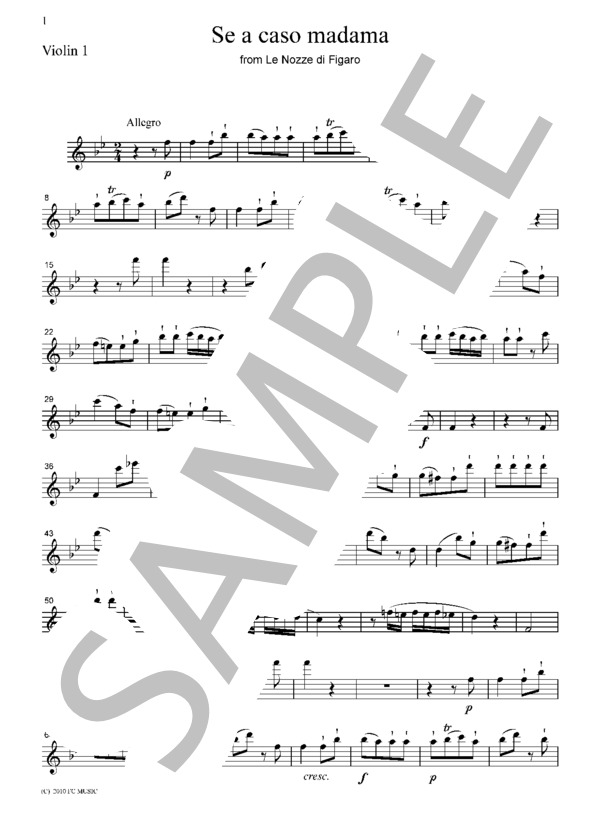 オペラ モーツァルト フィガロの結婚 ボーカルスコア 書き込みなし