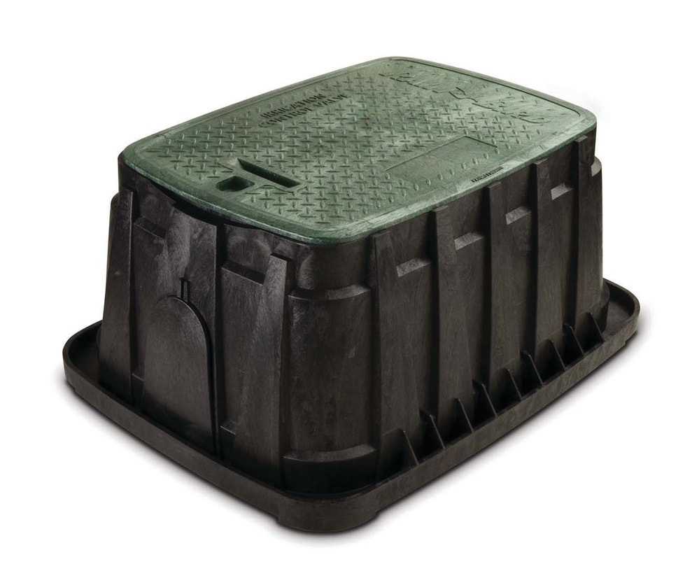 VBJMBH - Jumbo Valve Box - Green Lid & Lock