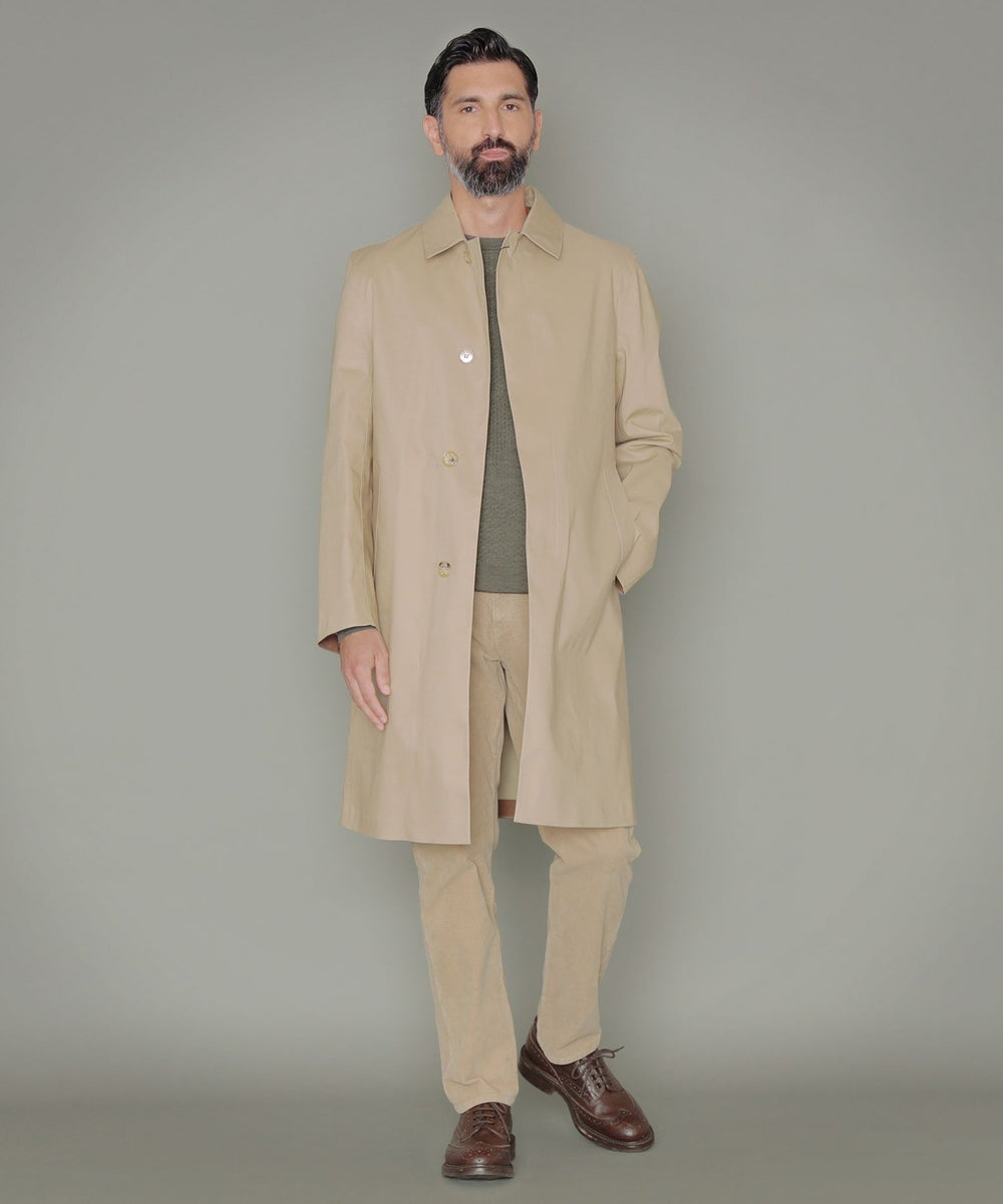 MACKINTOSH ゴム引き ステンカラーコート