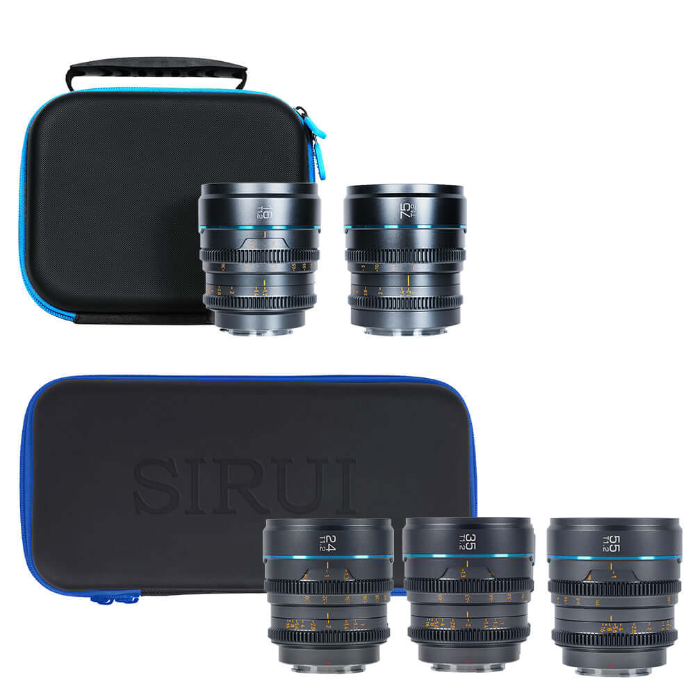 SIRUI Night Walker 24/35/55 T1.2 Sony E