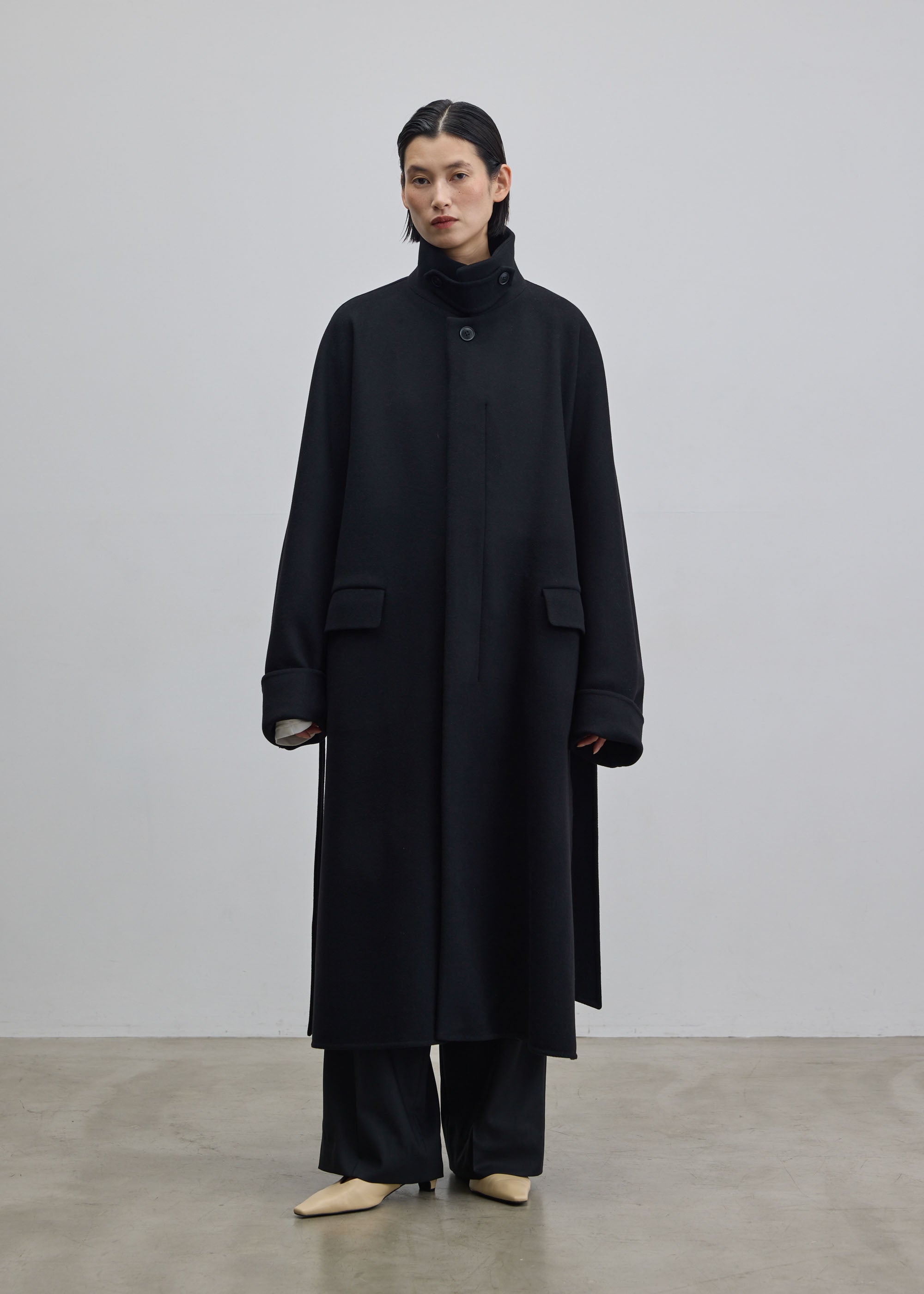 スーパー140メルトンバルマカーンコート｜SOÉJU k - SOÉJU online store