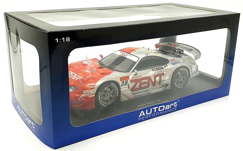 Autoart 1/18 Scale Diecast 38509 Toyota Supra Super GT 2005 Zent
