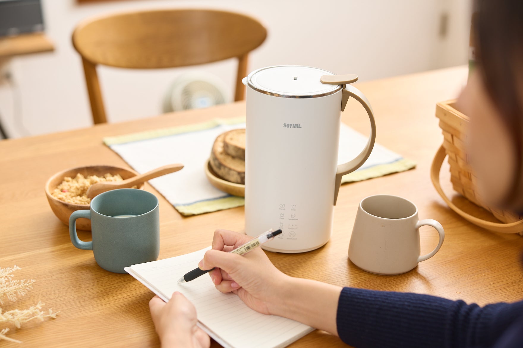 ボタンひと押し約30分で無添加豆乳が作れるSOYMILブレンダーPLUSの誕生