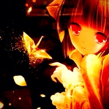 てぃんくる版画 『梔子色の希』 【版画】てぃんくる 梔子色の希