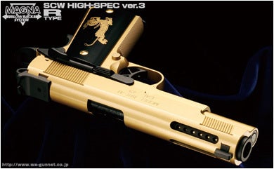 黄金のムービーガン「WA フェイスオフ1911 ver.2014」絶賛発売中