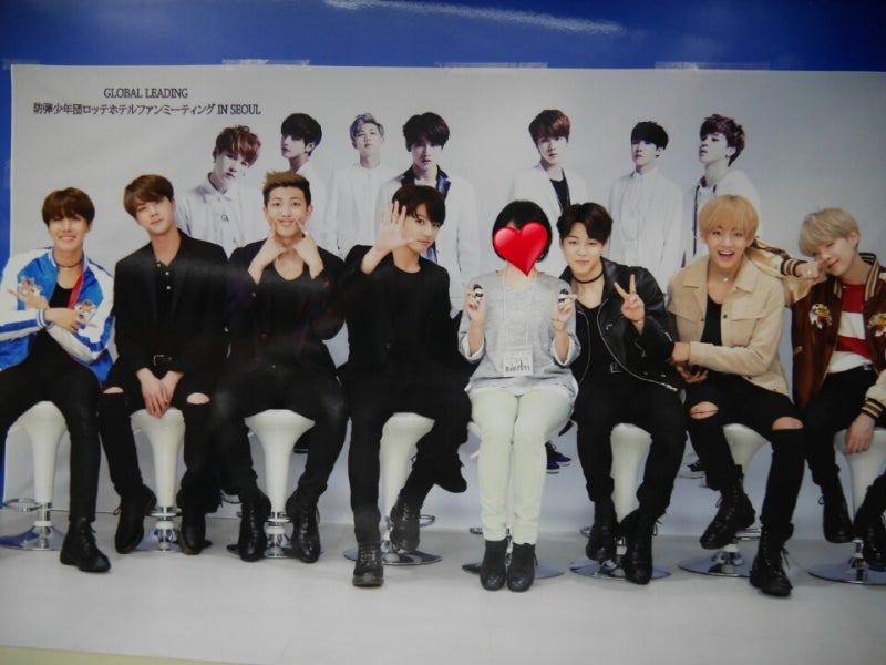 BTS ロッテ ファンミーティング inソウル 直筆サイン BTS ロッテ