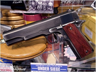 ウエスタンアームズ WA コルト M1911 スティーブンスカスタム トイガン