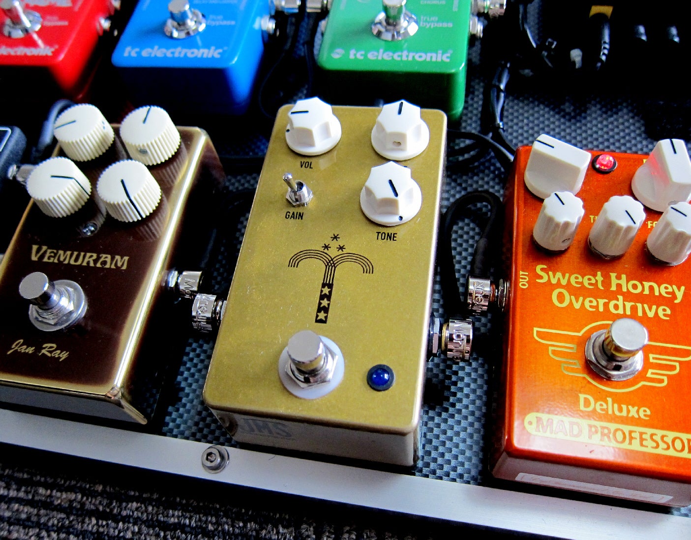 自作 Morning Glory クローン ハンドメイドエフェクター JHS Pedals