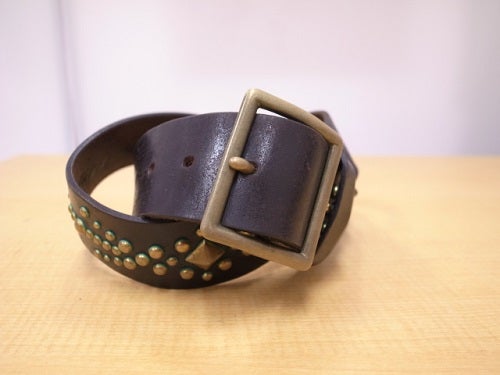 ケルト&コブラCELT&COBRA×WOLF'S HEADピラミッドスタッズベルト高価