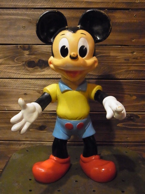 レドラプラスチック ミッキー・ドナルド・グーフィー・プルート | used