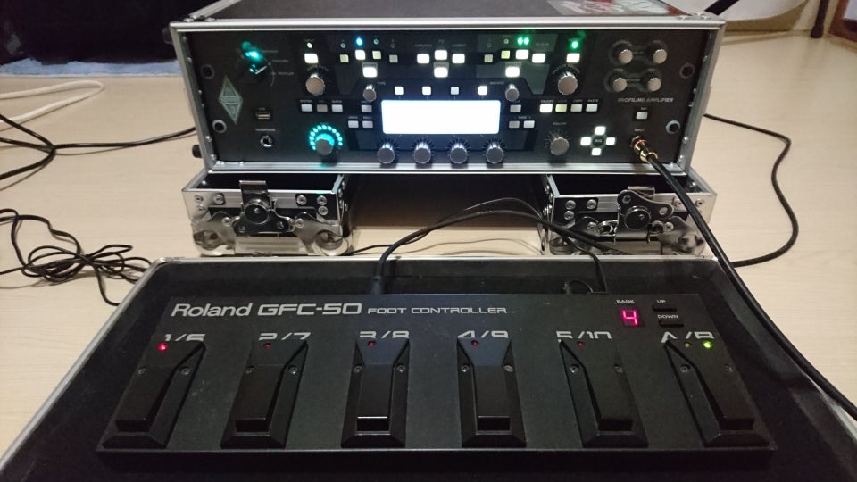 動作◯】 Roland フットコントローラー GFC-50 (Mod) KEMPER用フット
