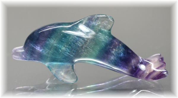 フローライト イルカ 埼玉県 吉川美南 パワーストーン インフォニック