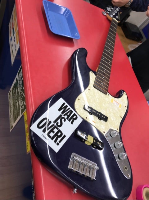 ブライアンbyバッカス BJB リフィニッシュ フェンダーヘッド