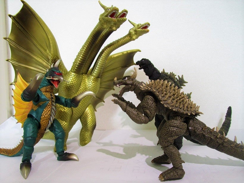 昭和ゴジラの頼れる？相棒。特撮リボルテックNo.21 アンギラスレビュー