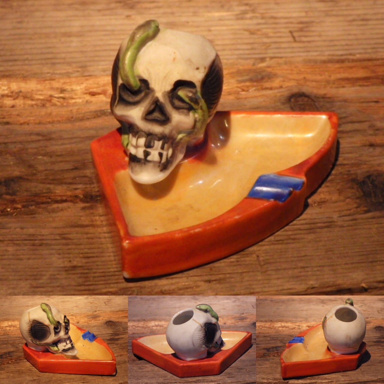 スカル ヴィンテージ 灰皿 【公式通販】