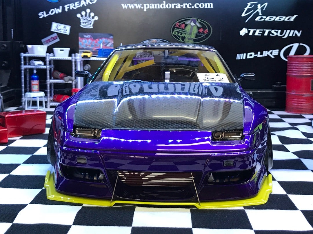 専用アディクション スピリット玲 180SX 塗装済新品ラジコンボディ