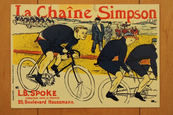 ロートレックが描いた自転車レースのポスター | CICLI LA BELLEZZAのブログ