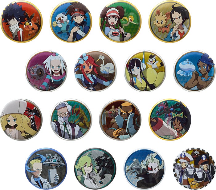 ☆5783☆ ｢缶バッジコレクション ～イッシュ地方編～｣が、ポケモン