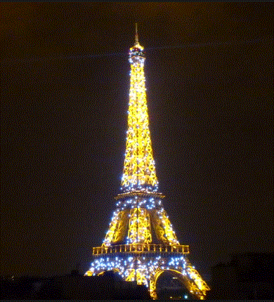 日本人デザインのエッフェル塔ネオン | ☆私達のパリ☆ノートル パリ