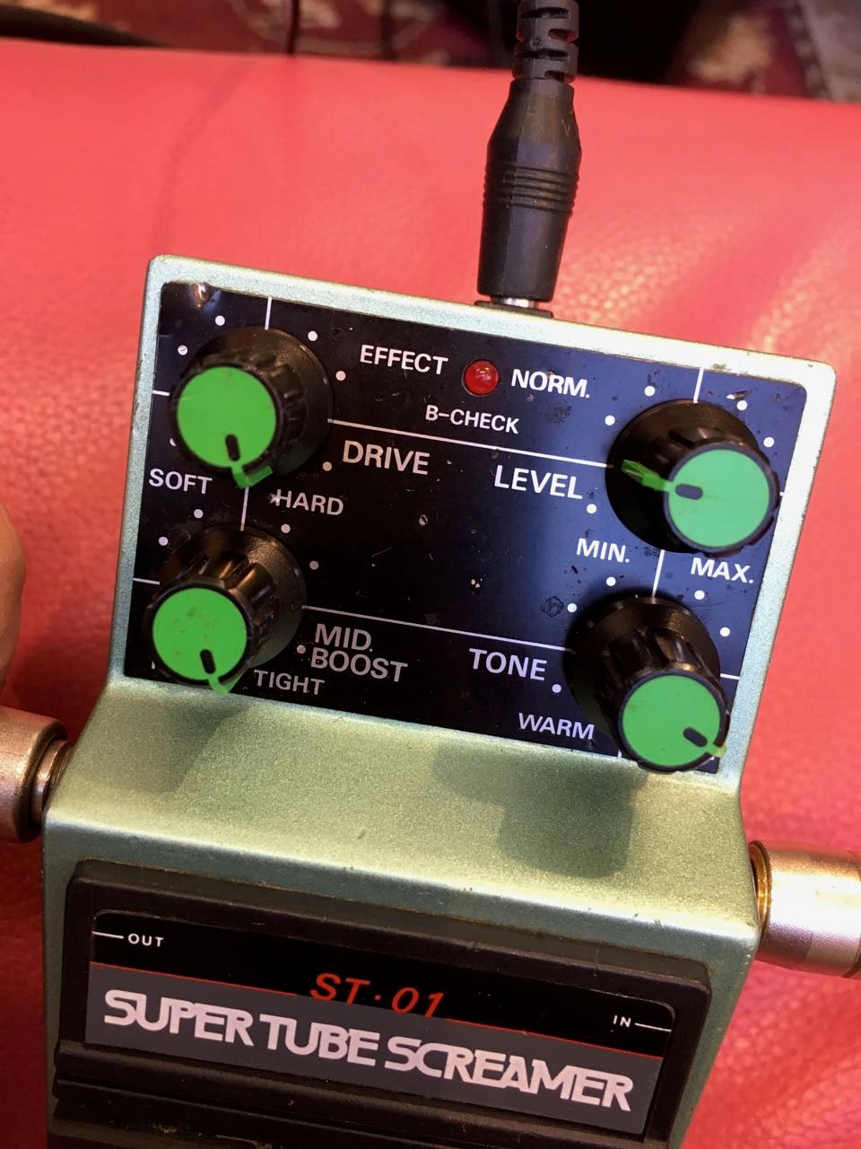 ふらっと入って..一緒に帰宅 ＠ Maxon ST-01 Super Tube Screamer