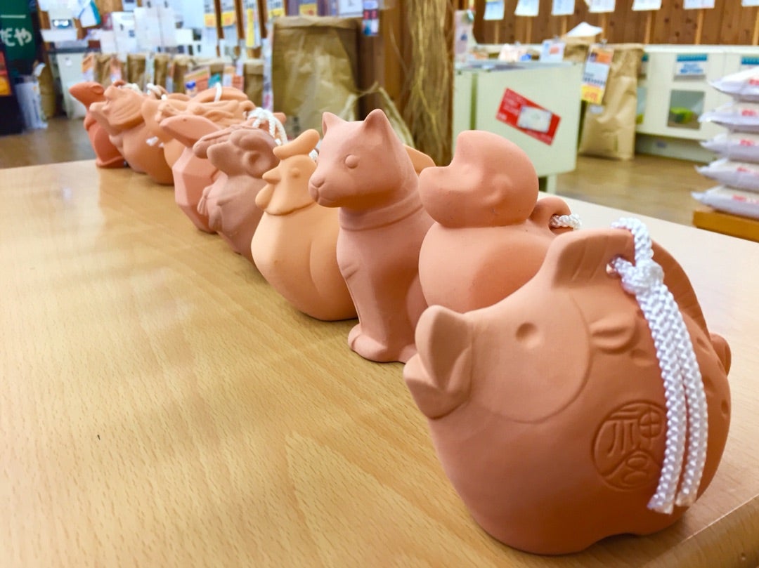 伊勢神宮 土鈴 十二支揃い 伊勢神宮 土鈴 十二支揃い 五十鈴鈴 伊勢神宮