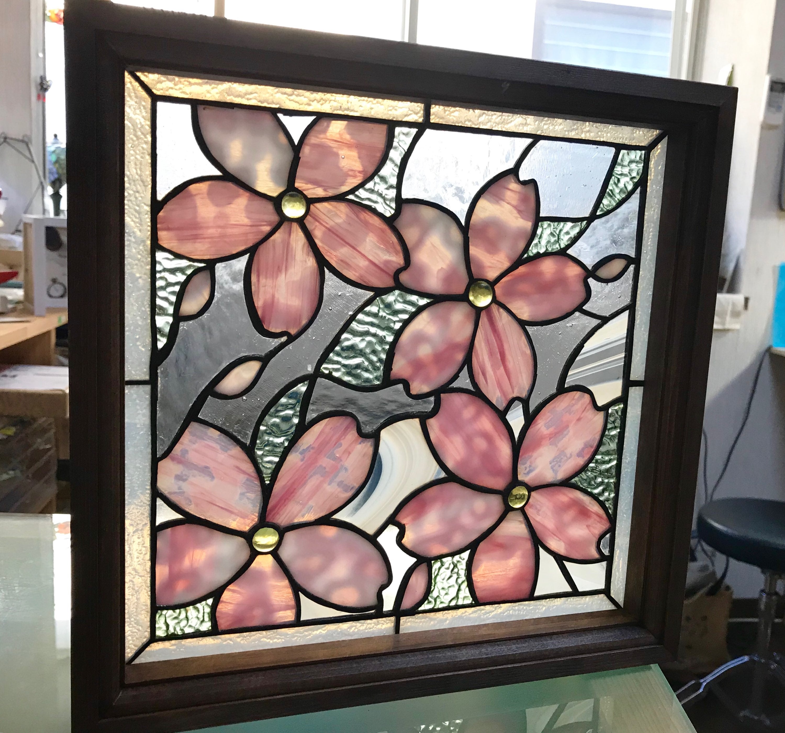 桜のステンドグラス☆イマリエステンドグラス | imarie ステンドグラス