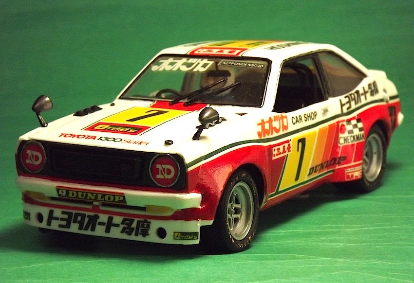 東京マルイ1/24トヨタ16バルブ スターレット | seisyunplamoのブログ