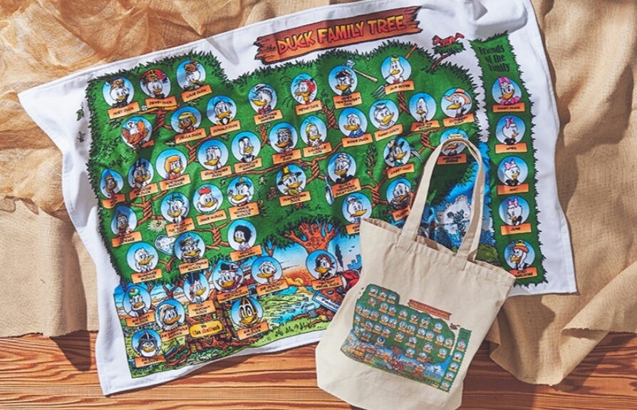 ジグソーパズル『THE DUCK FAMILY TREE』ドナルドダック Donald Duck's