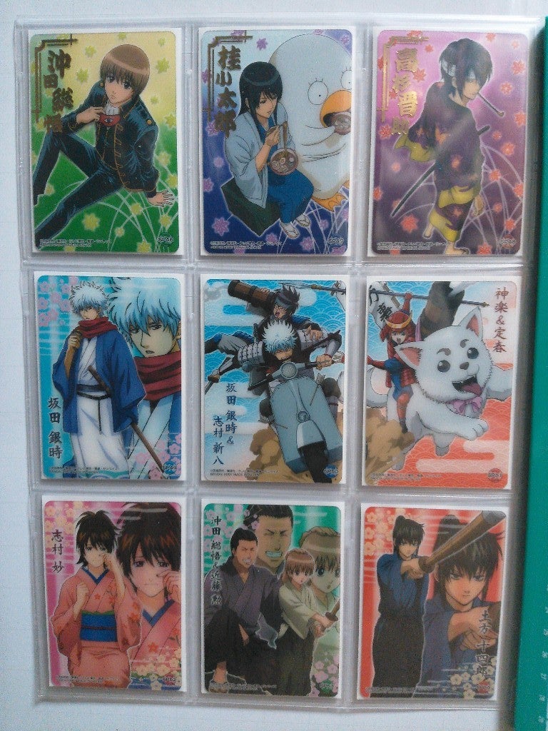 銀魂 ミニクリアファイルコレクション 全12種類 コンプリート 当時物