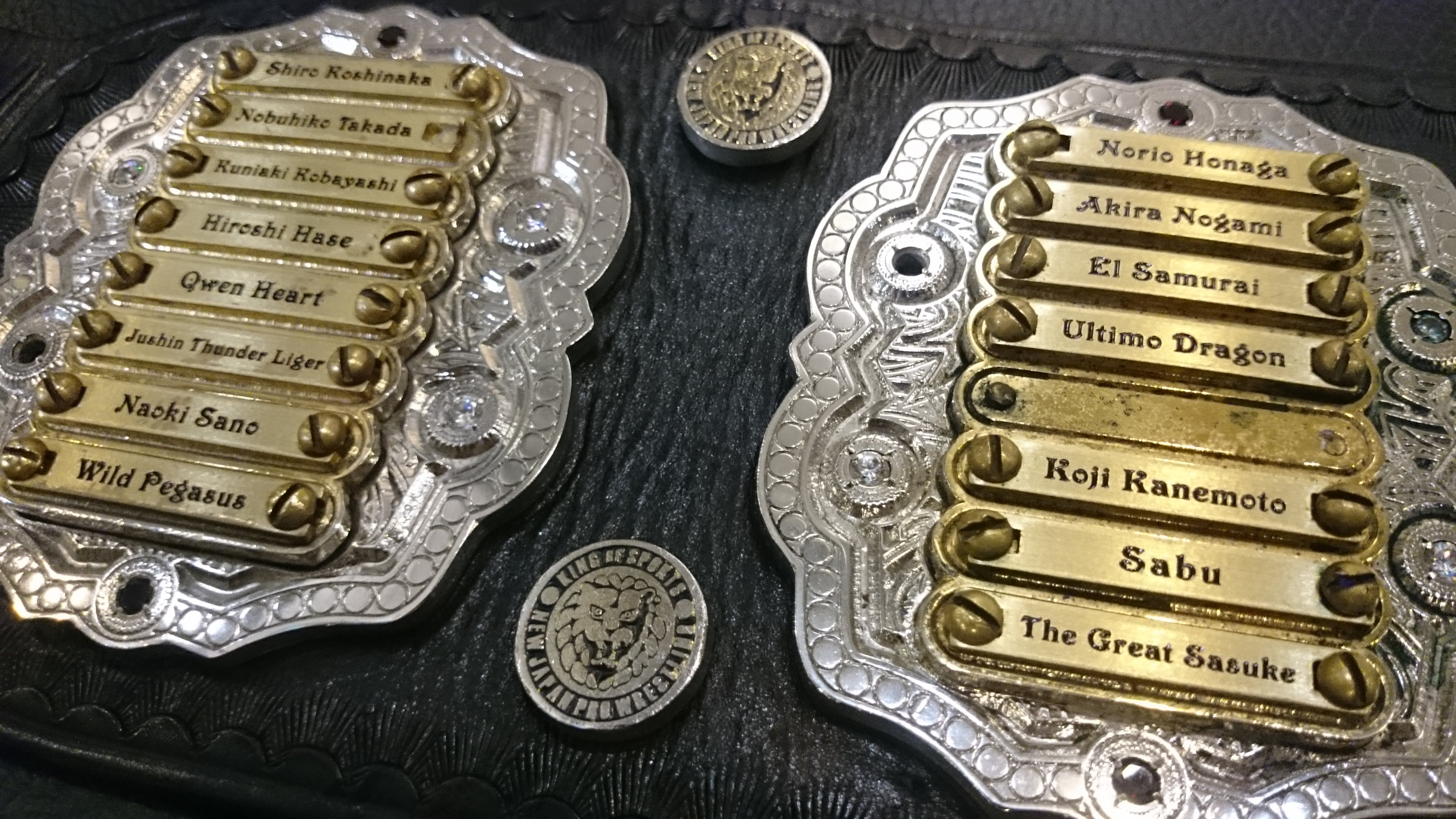 IWGPジュニアヘビー級チャンピオンベルト | 澤木一貴オフィシャル