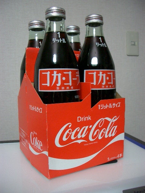 かなり昔のコーラ 瓶 未開封