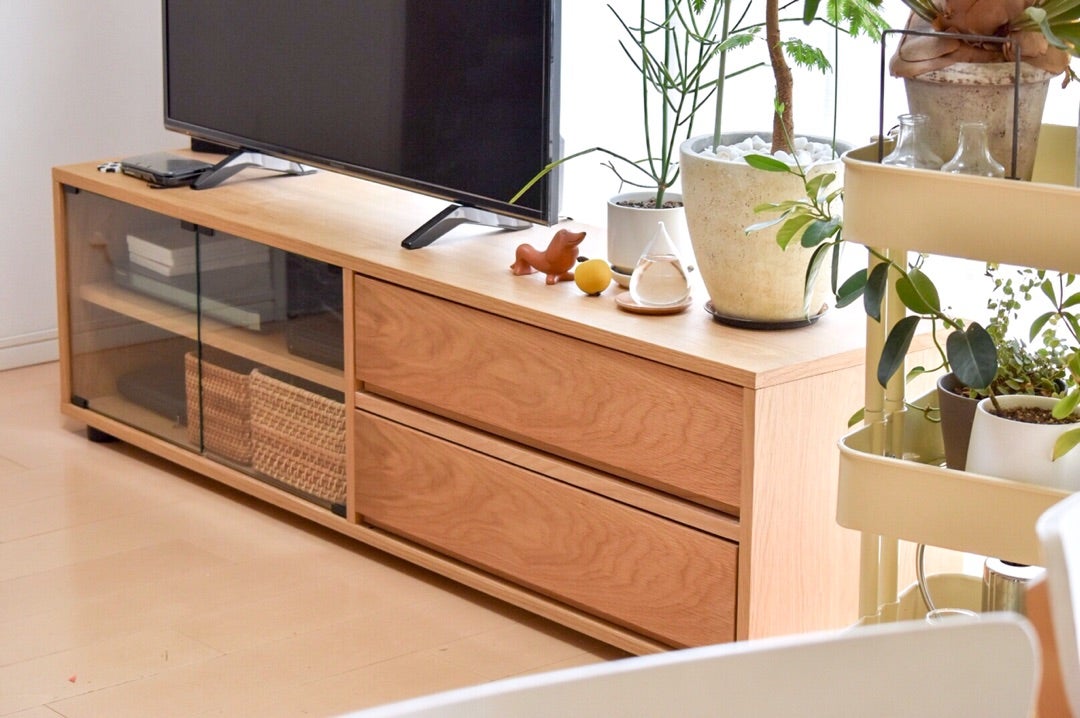 無印良品 スタッキングキャビネット TVボード シェルフ 収納