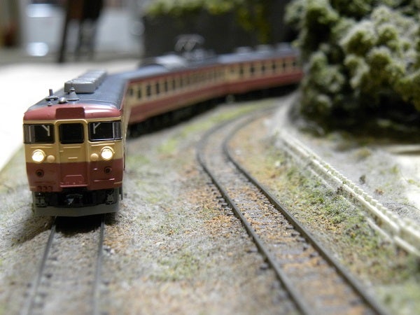 鉄道模型】TOMIX 457系（金沢総合車両所・復活国鉄色A13編成）入線