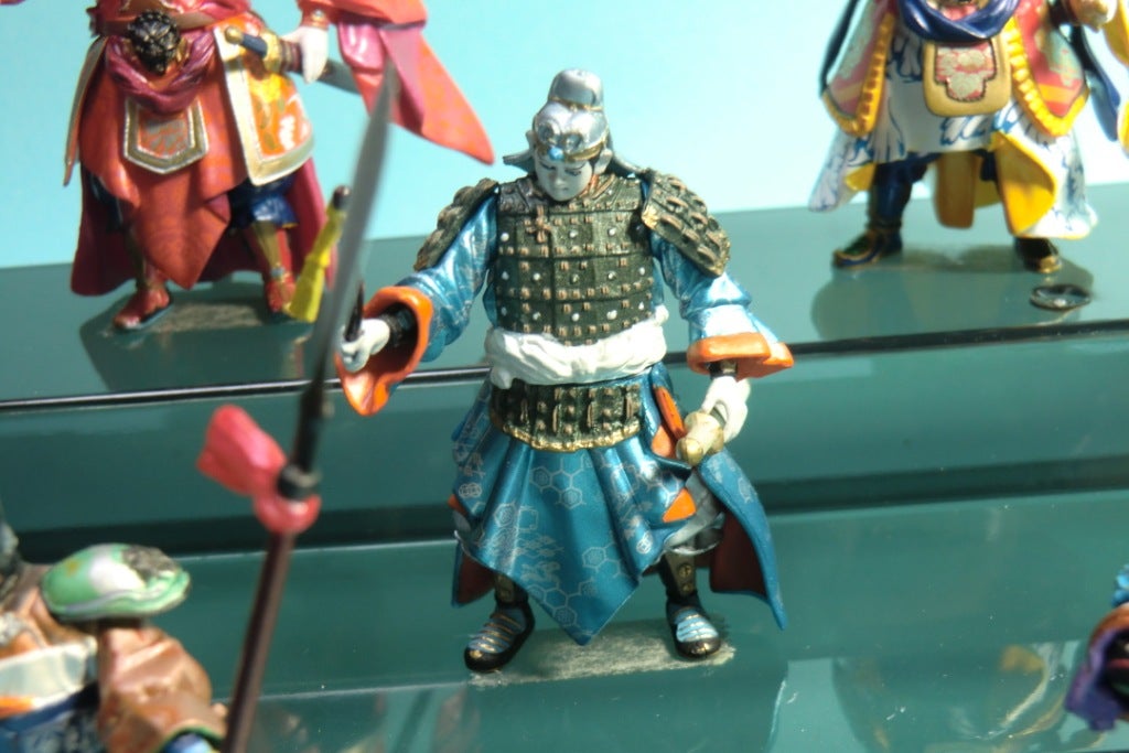 海洋堂 三国志 フィギュアコレクション 第弐集 彩色版5種 象牙色版5種