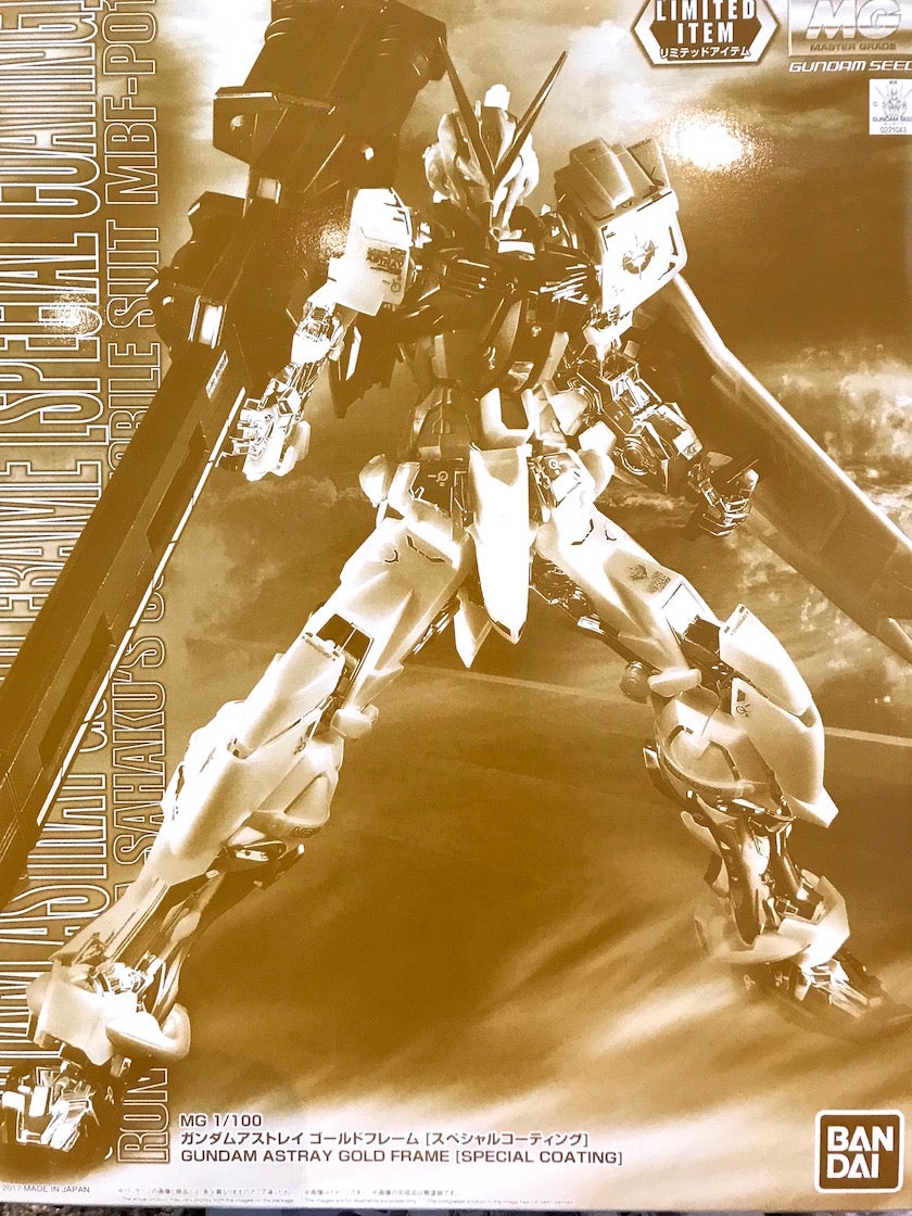 MG アストレイ ゴールドフレーム MBF-P01 製作1 | UC計画報告書