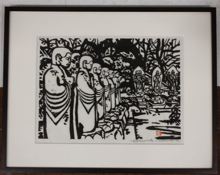 廣長威彦 木版画 4作品入荷 】 | 福島県郡山駅前の画廊 ギャラリーあさか乃
