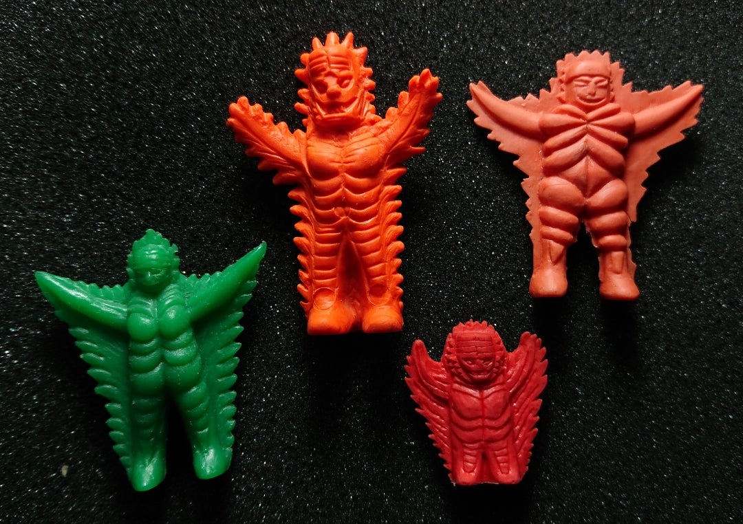 wt 怪獣消しゴム2：ミラーマン | ミスターキトーのブログ