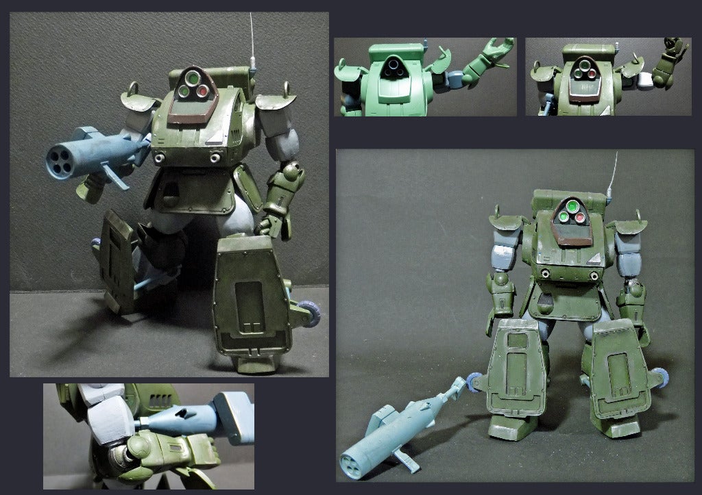 装甲騎兵ボトムズ タカラSAK1/24 スタンディングタートル 改修その1