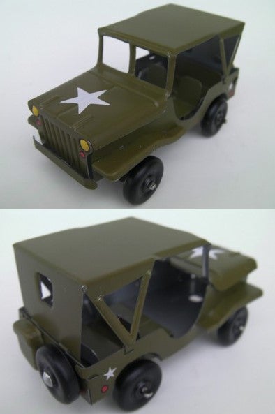 有形民族文化財になった戦後第1号のブリキ玩具「ジープ」 | 昭和