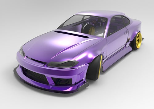 アディクション NISSAN シルビアS15 ラジコン ボディ アディクション