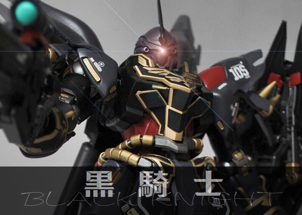 MG シナンジュ 塗装済み 完成品 黒 騎士 ブラック ガンプラ MG