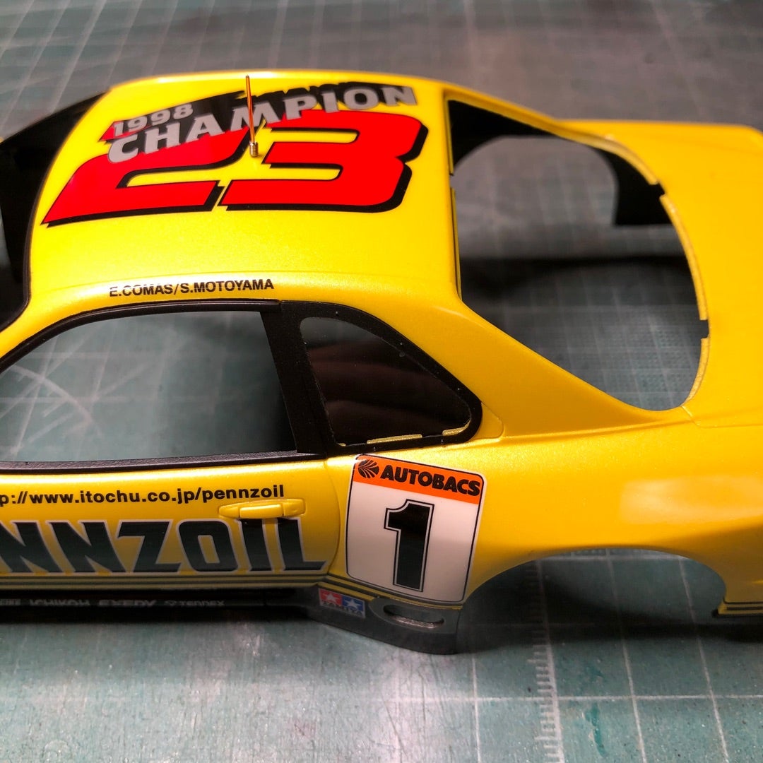 製作記 タミヤ 1/24 PENNZOIL NISMO GT-R (34) | 加古川模型 club