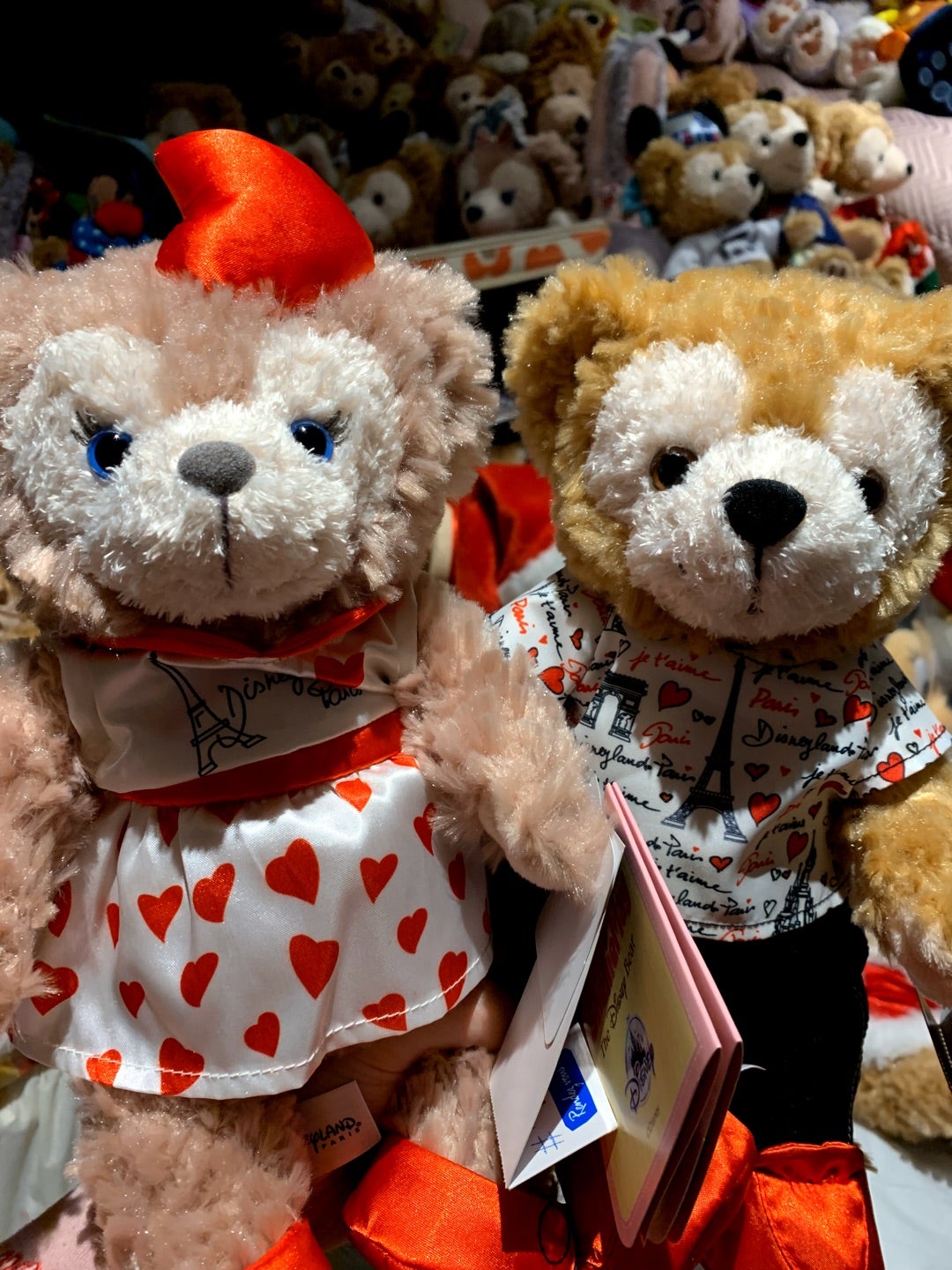 フランスパリディズニーのダッフィー&シェリーメイ 🎥TOONDAYSjp